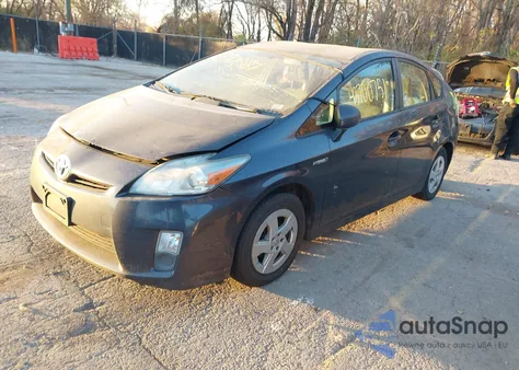2011 Toyota Prius Three from USA, damaged, VIN JTDKN3DU7B1416620